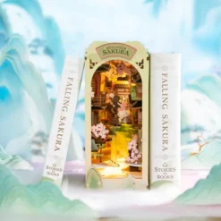 Book Nook Bausatz – Fallende Sakura