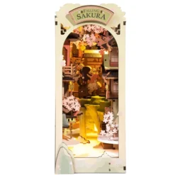 Book Nook Bausatz – Fallende Sakura