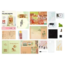Book Nook Bausatz – Fallende Sakura