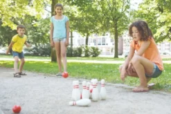 Bowlingspiel aus Birkenholz