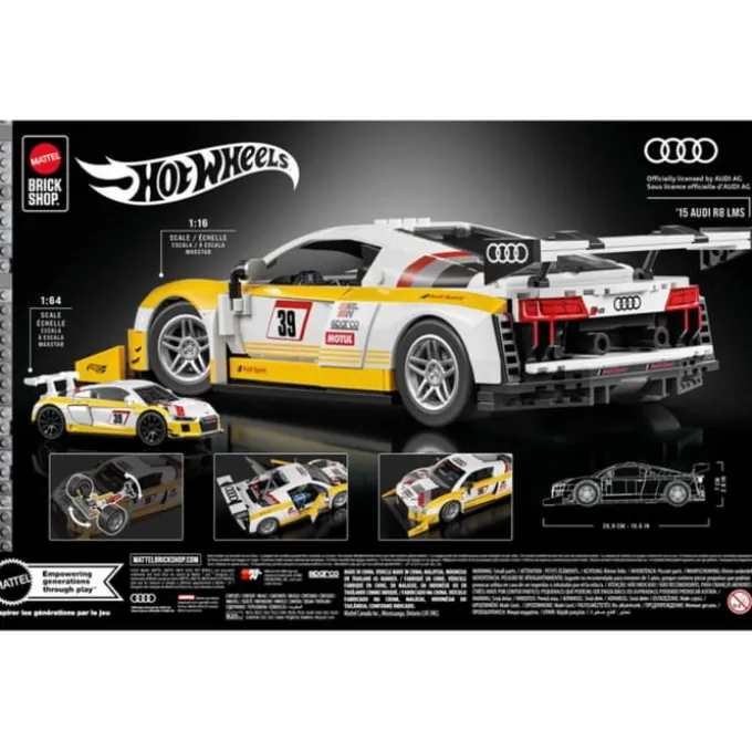 Brick Shop - '15 Audi R8 LMS - 820 Teile