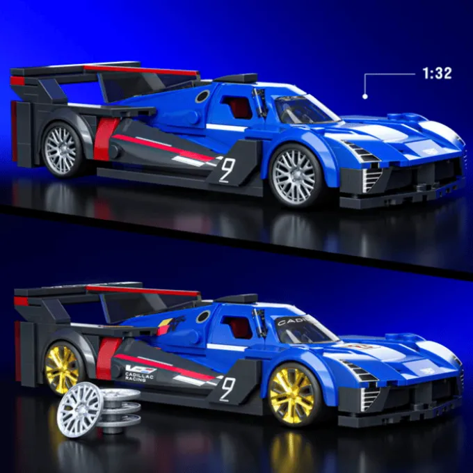Brick Shop - Cadillac GTP Hypercar - 236 Teile