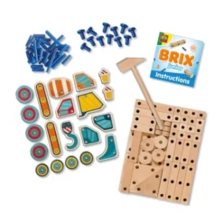 BRIX Junior – Baufahrzeuge, 114 Teile