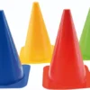 Bunte Markierungskegel, 4 Stk.