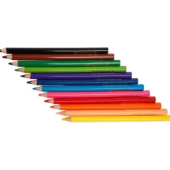 Buntstifte Jumbo - verschiedene Farben, 12 Stk.