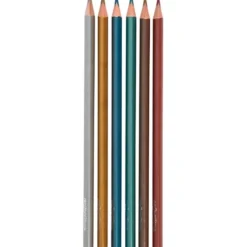 Buntstifte - metallic, 6 Stk.