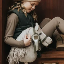 Cheval Roi Zubehör - Rosette, salbeigrün
