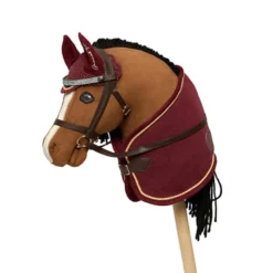 Cheval Roi Zubehör - Satteldecke, bordeaux