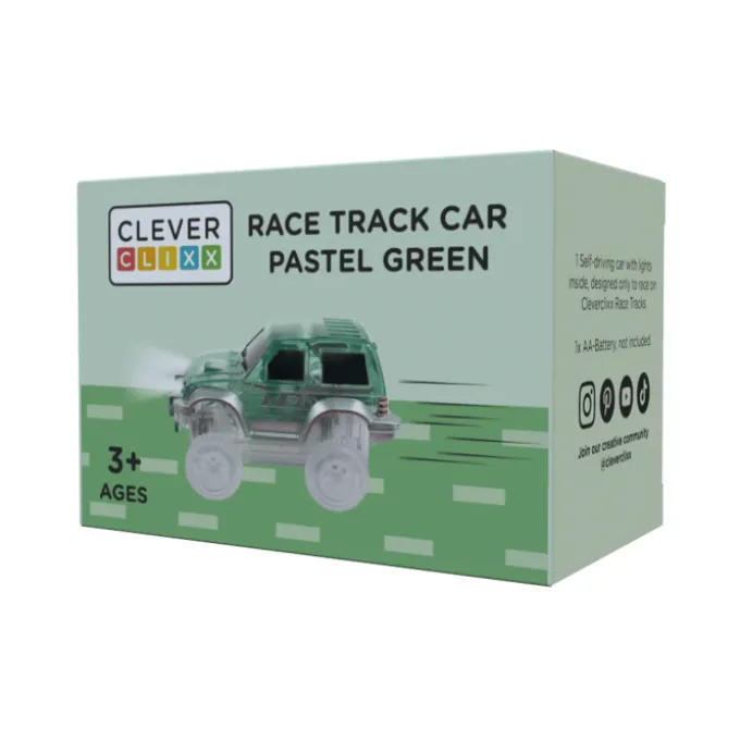 Cleverclixx | Grünes Auto f. Autobahn (1 Stk.)