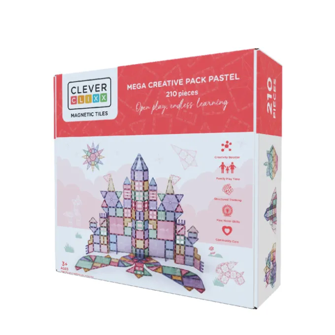 Cleverclixx | Pastel Mega, 210 Teile