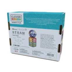 Cleverclixx | Small Curved Pastel, 34-tlg.