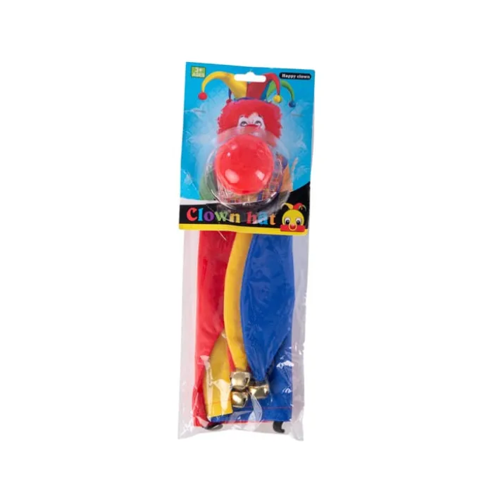 Clownhut und -nase – Einheitsgröße