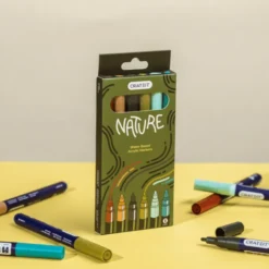 Crateit - Acrylfilzstifte Nature 1mm, 6 Stk.