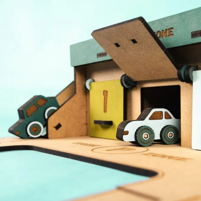 Crateit Town - Parkgarage, 36-tlg.
