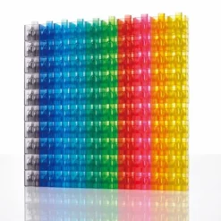 Cubes 2 cm - transparent, 100 Stk.