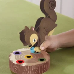 Das pfiffige Eichhörnchen - Farben & Motorikspiel
