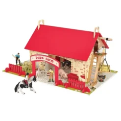 Der kleine Bauernhof (aus Holz)