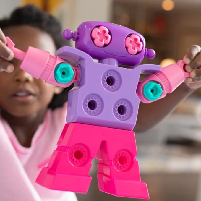 Design & Drill - Schraub mir einen Glitzerroboter
