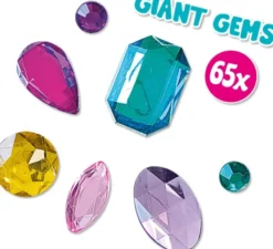 Diamant Mosaik - mit großen Edelsteinen