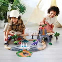 Dino-Abenteuer Eisenbahnset - 61 Teile