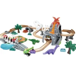 Dino-Abenteuer Eisenbahnset - 61 Teile