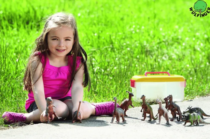 Dinosaurier - Set mit 12 Stk.