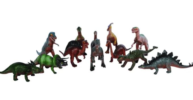 Dinosaurier - Set mit 12 Stk.