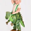 Dinosaurier zum Reiten, grün