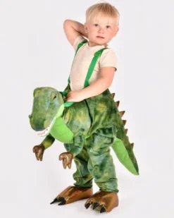 Dinosaurier zum Reiten, grün