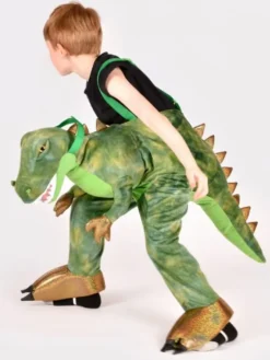 Dinosaurier zum Reiten, grün
