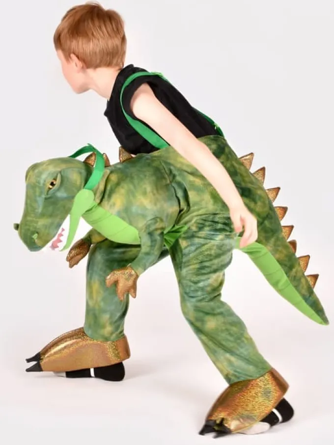 Dinosaurier zum Reiten, grün