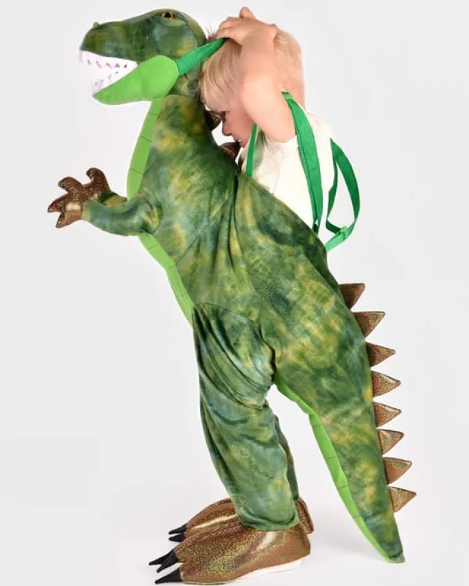 Dinosaurier zum Reiten, grün