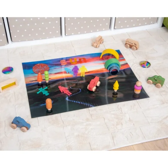 Discovery Spielmatte A2 - Kurvige Straße
