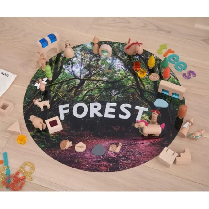 Discovery Spielmatte - Im Wald, Ø62,5 cm