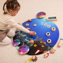 Discovery Spielmatte - Unter dem Meer, Ø62,5 cm