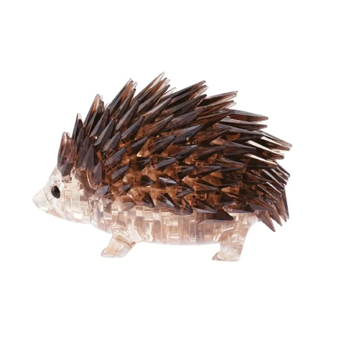 3D Kristallpuzzle - Igel, 55 Teile