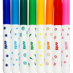 Doppelfilzer - verschiedene Farben, 8 Stk.