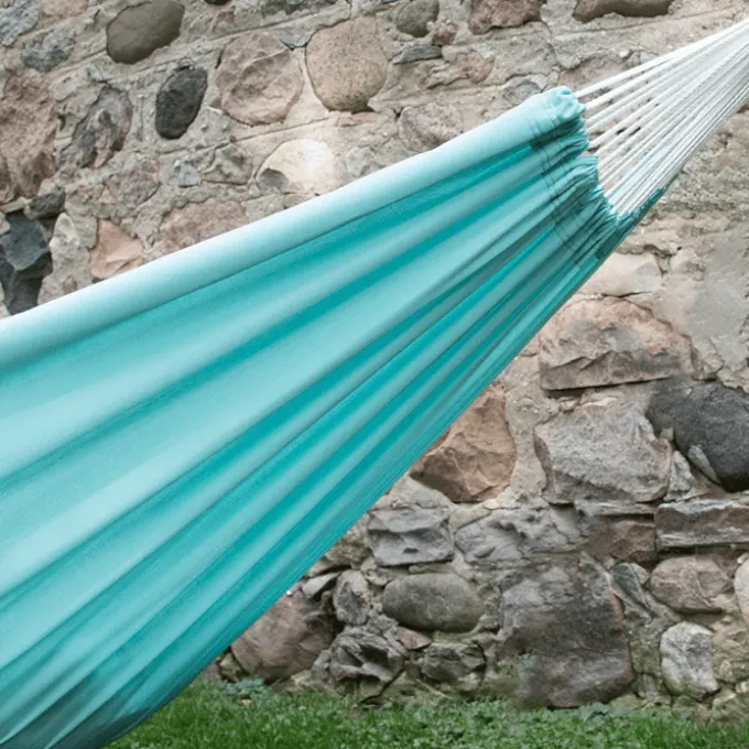 Doppelte Hängematte (Polyester) – Aqua