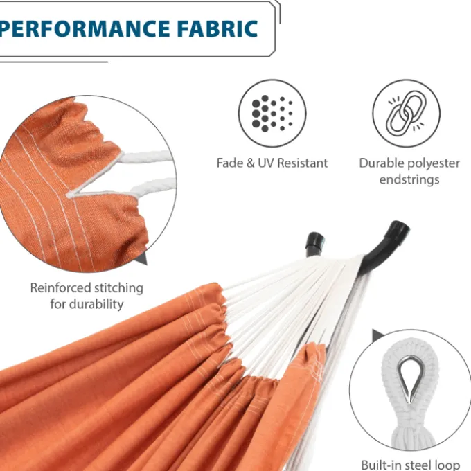 Doppelte Outdoor-Hängematte – Coral