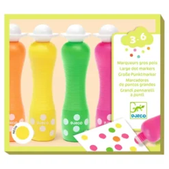 Dot Markers - Neon, 4 Stk