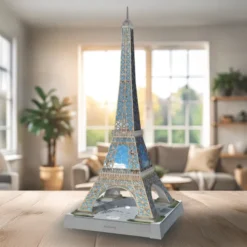 3D-Puzzle LED mit 216 Teilen – Eiffelturm