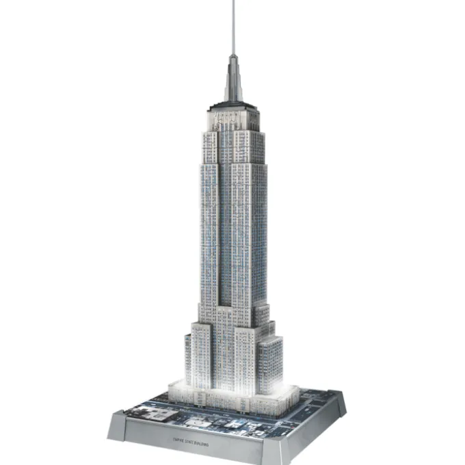 3D-Puzzle LED mit 216 Teilen – Empire State