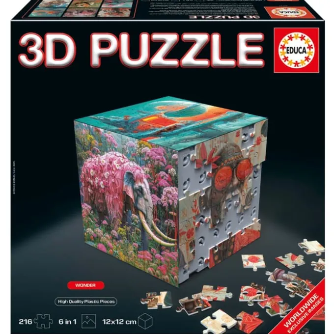 3D-Puzzlewürfel - Wunder