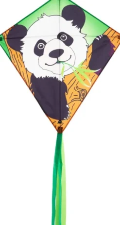 Drachen Panda - 68 x 68 cm