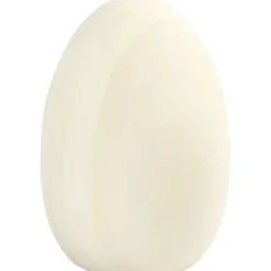 Ei aus Holz – H: 8 cm, 1 Stk.
