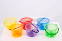 Eimerset - transparent, 6 Stk.