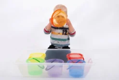 Eimerset - transparent, 6 Stk.