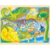 Einlegepuzzle Dinosaurier, 48 Teile