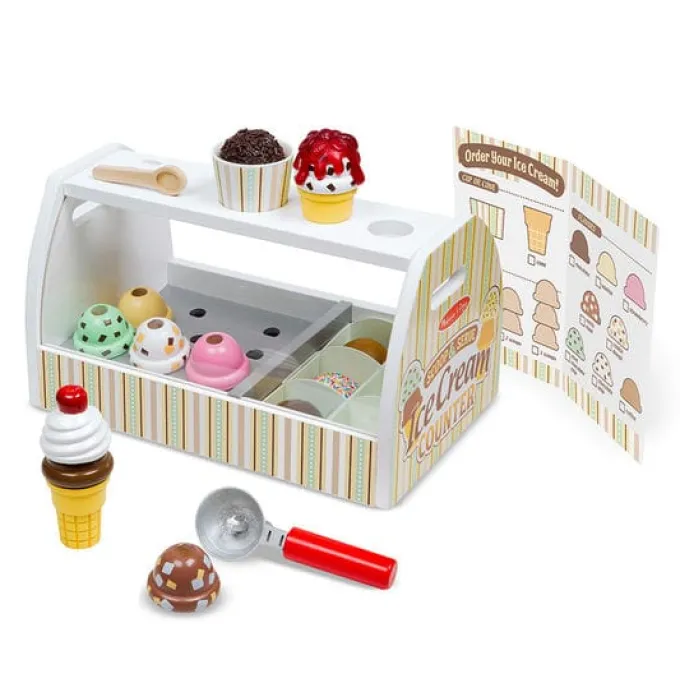 Eiscafé aus Holz