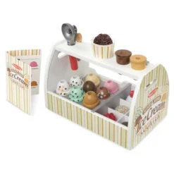 Eiscafé aus Holz